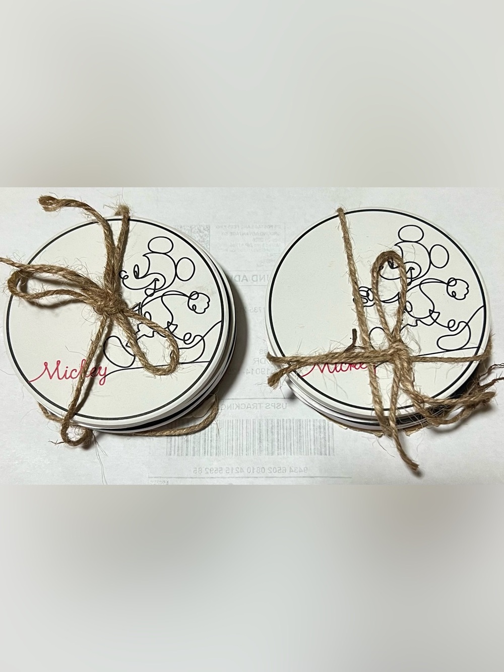 Disney 8 New Mickey Mouse Coasters